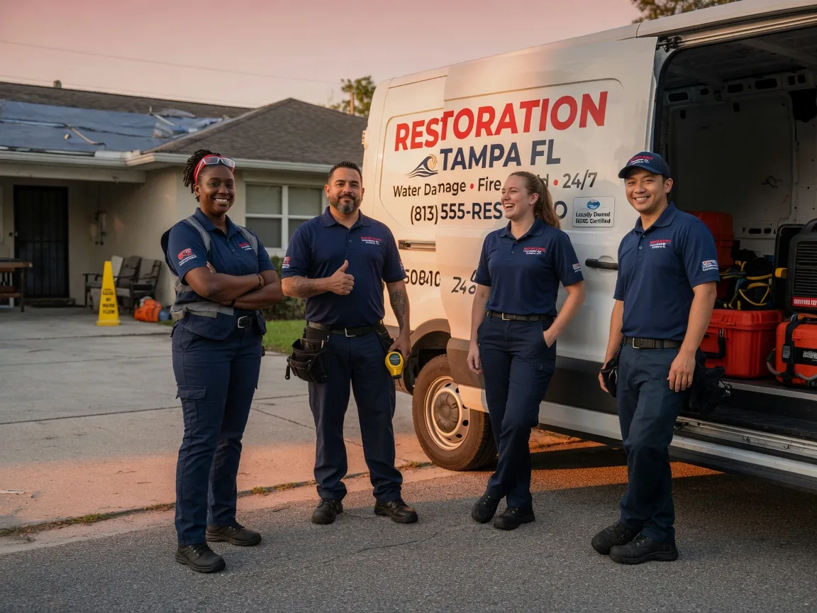 Water Damage Restoration company in Park Hill, OK